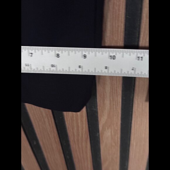 Lafayette 148 New York Dress Pants 8 Womens Black Wool Blend Stretch Trousers - Picture 6 of 8